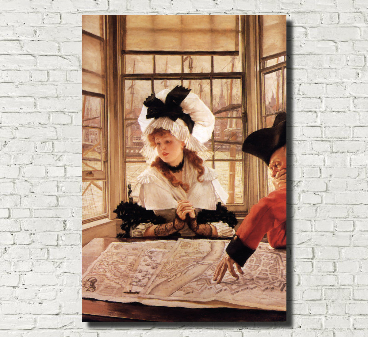 James Tissot Fine Art Print: The Tedious Story