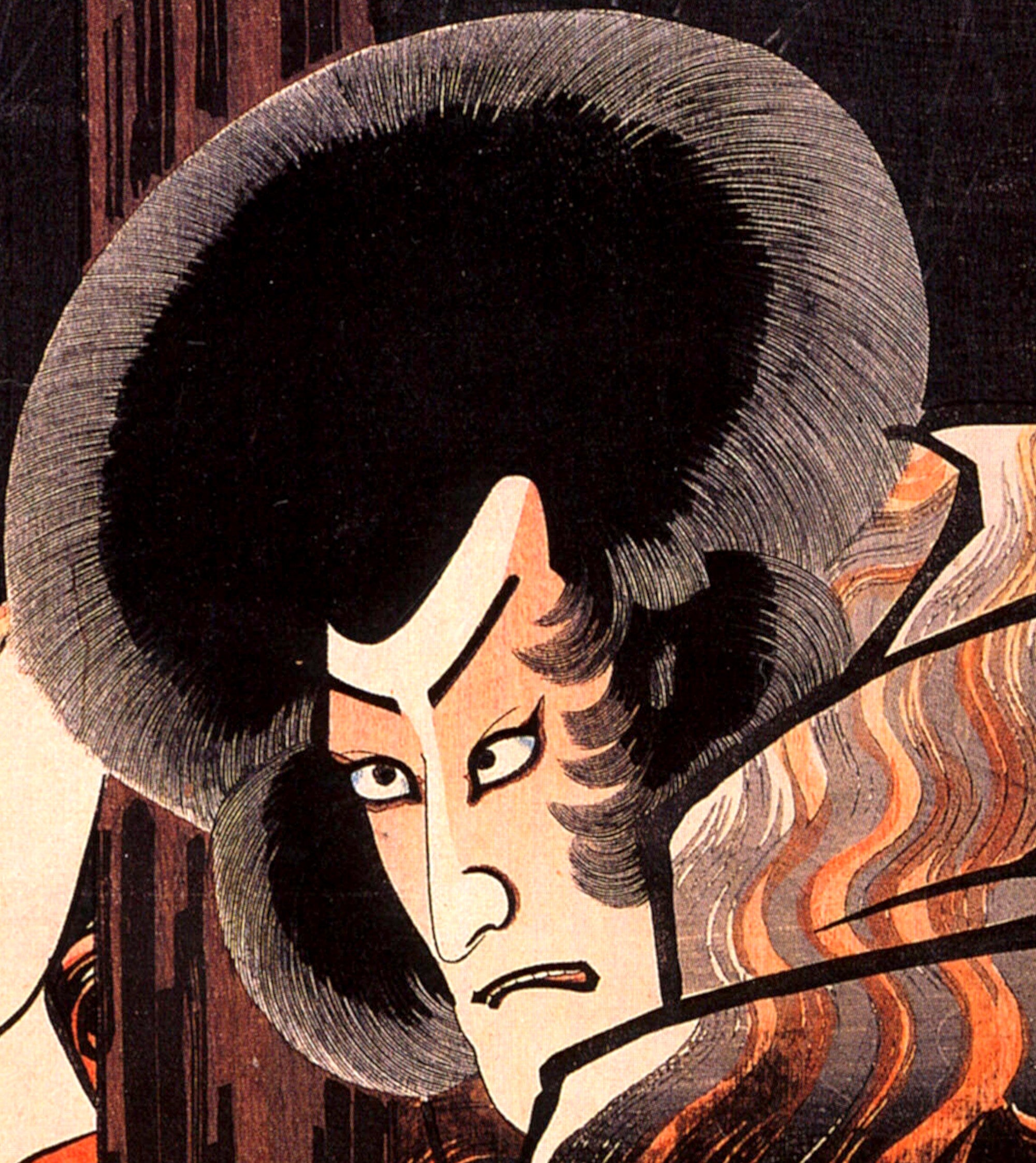 Utagawa Kuniyoshi Japanese Fine Art Print, Kabuki Actor