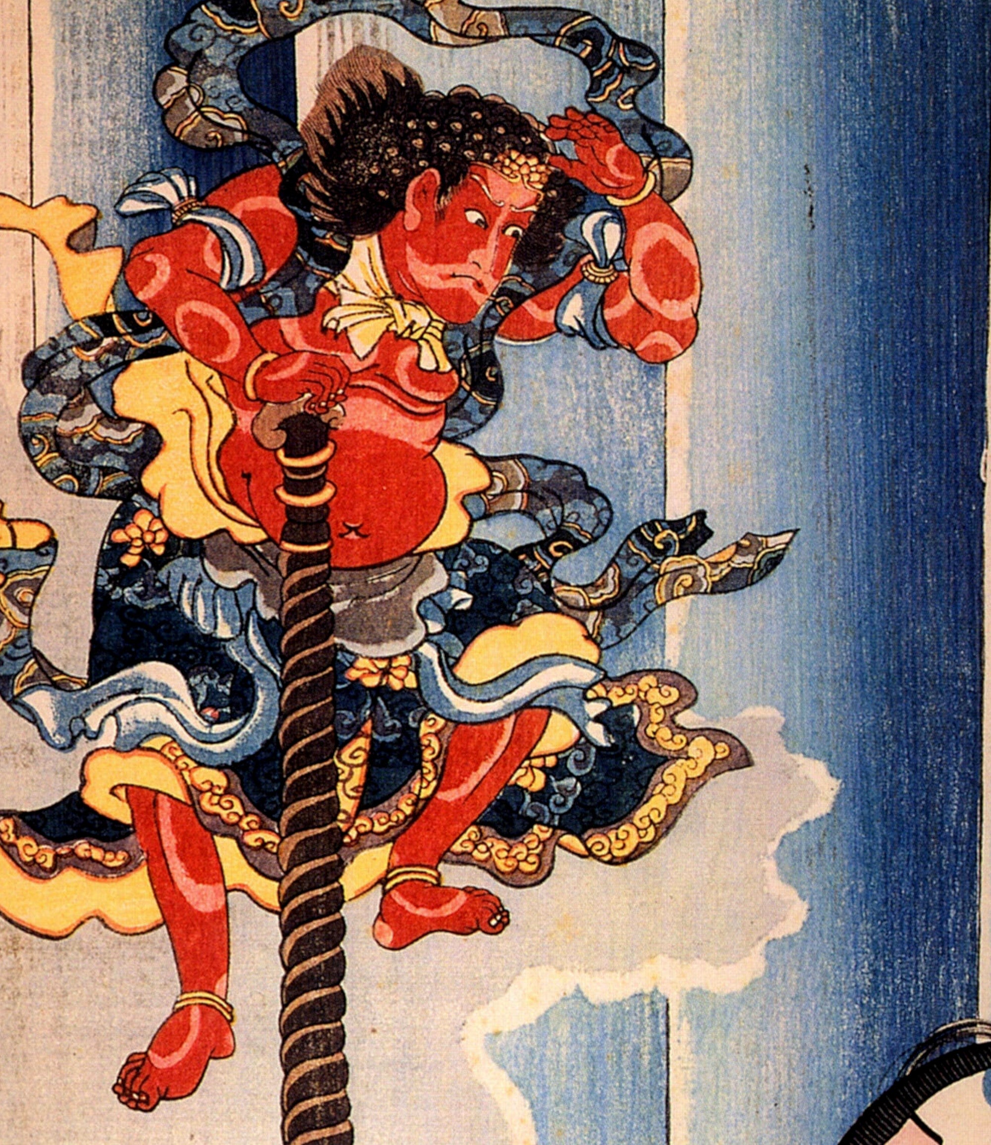 Utagawa Kuniyoshi Japanese Fine Art Print, Kabuki Illustration