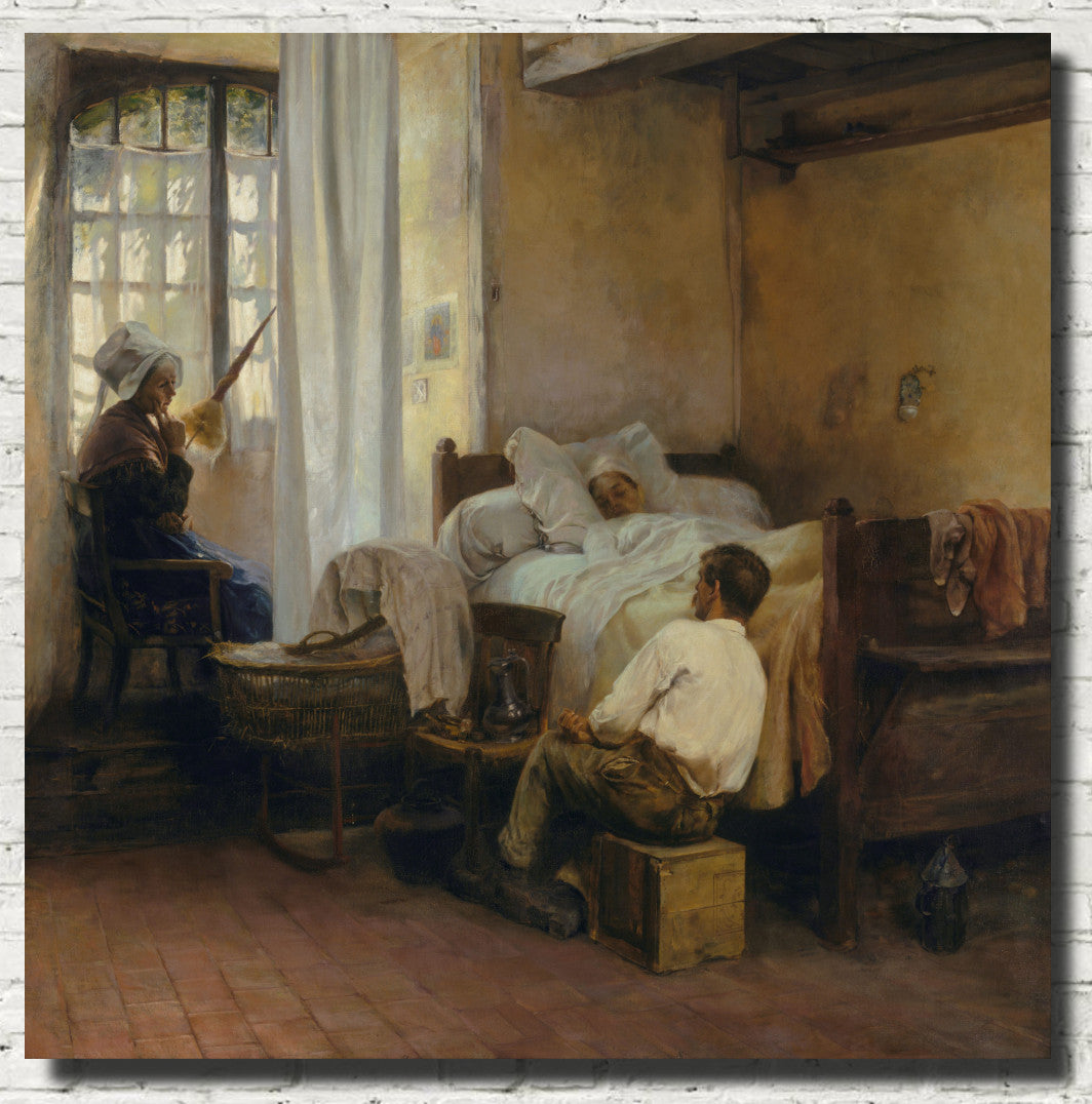 Gaston La Touche Fine Art Print, The First Born