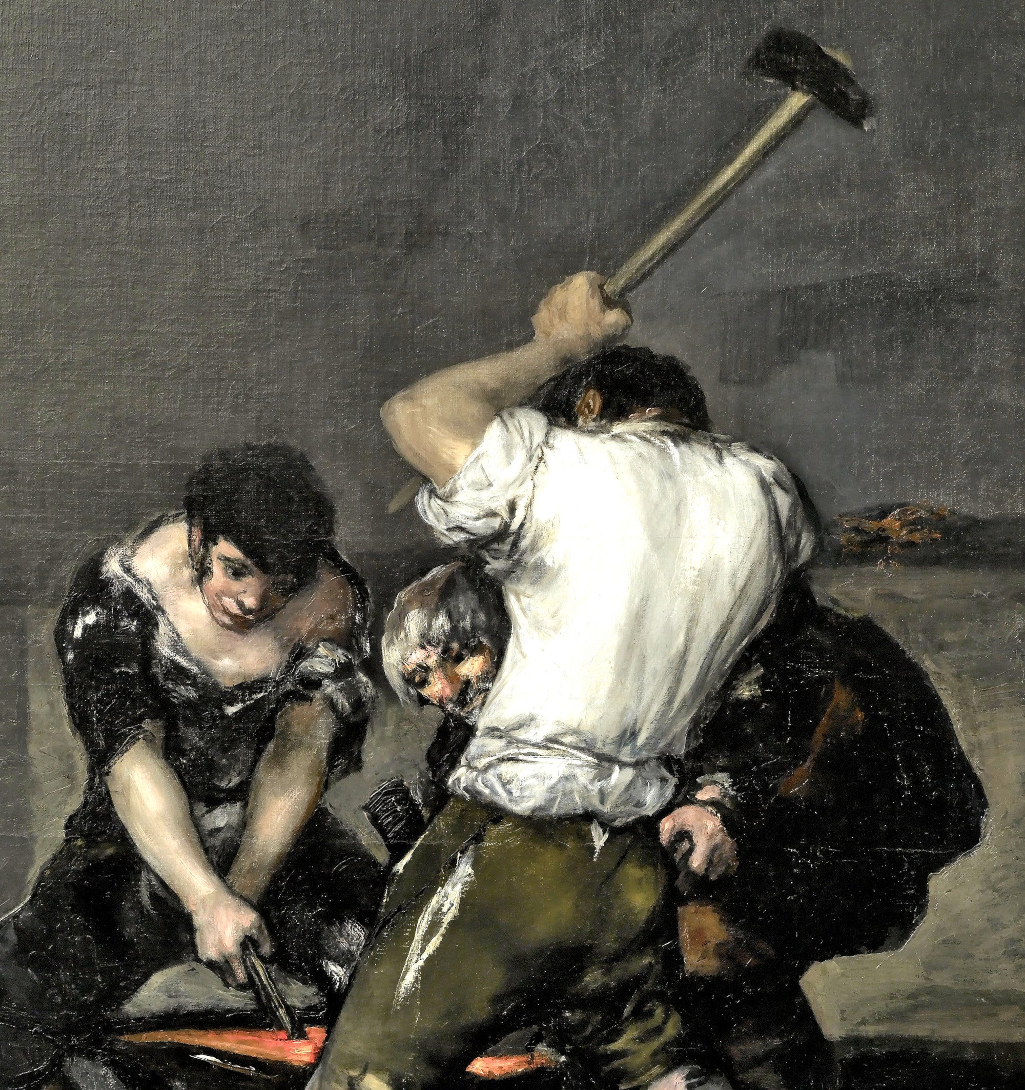 Francisco Goya Fine Art Print, The Forge