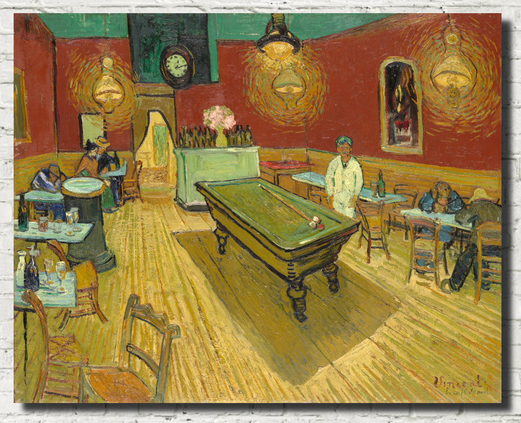 Vincent Van Gogh Fine Art Print, The Night Cafe