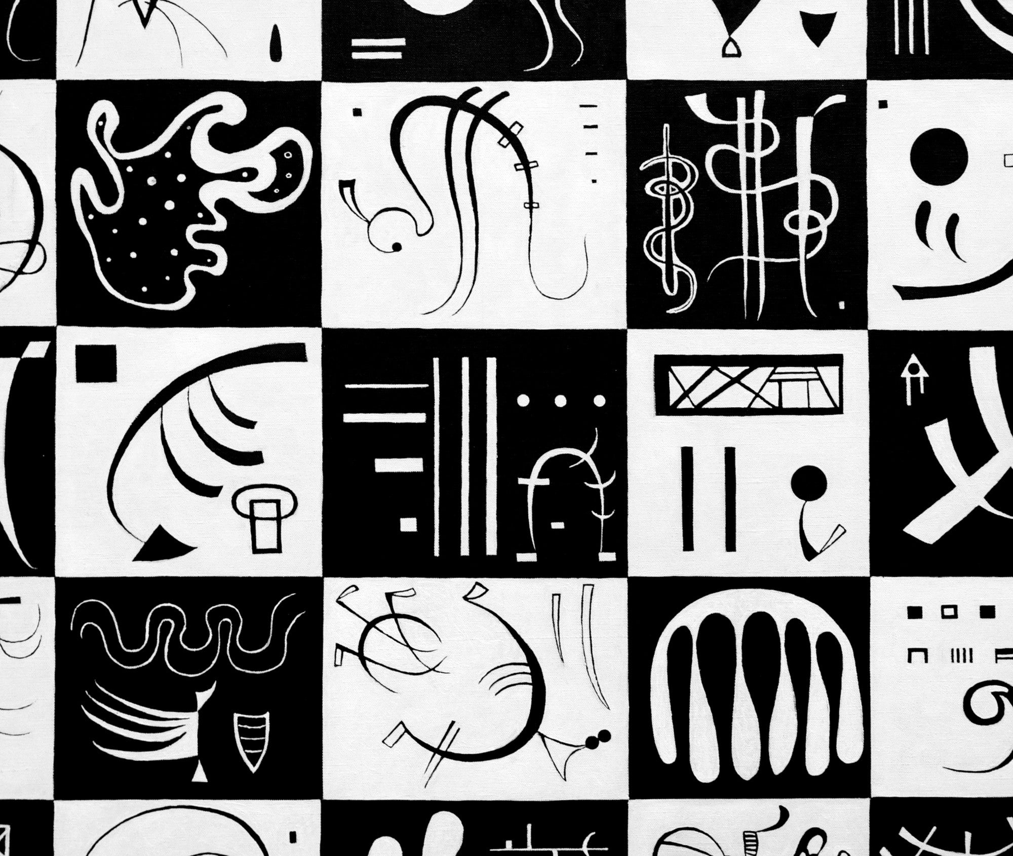 Wassily Kandinsky Abstract Fine Art Print, Thirty