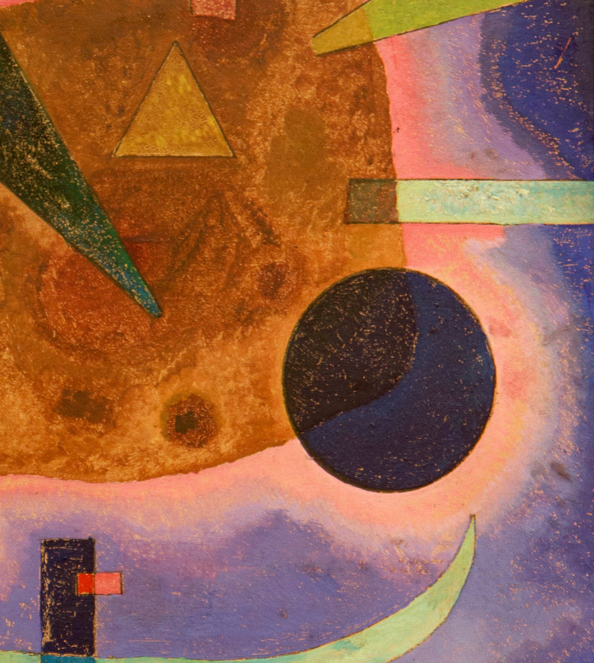 Wassily Kandinsky Fine Art Print, Three Elements