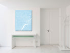 Toledo City Street Map Print Feature Wall Art Poster