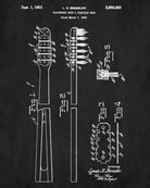 Toothbrush Patent Print Dentist Art Bathroom Poster - OnTrendAndFab