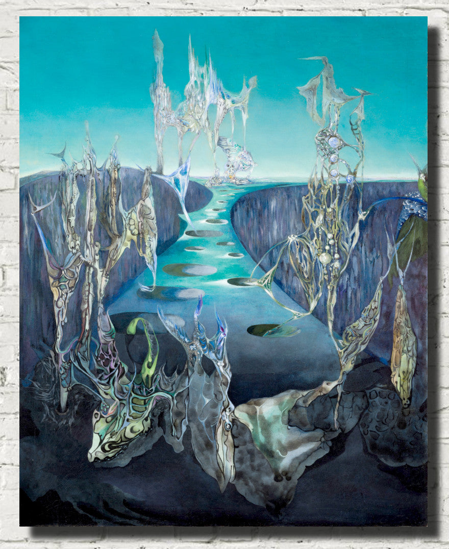 Wolfgang Paalen Abstract Fine Art Print, Totemic Landscape