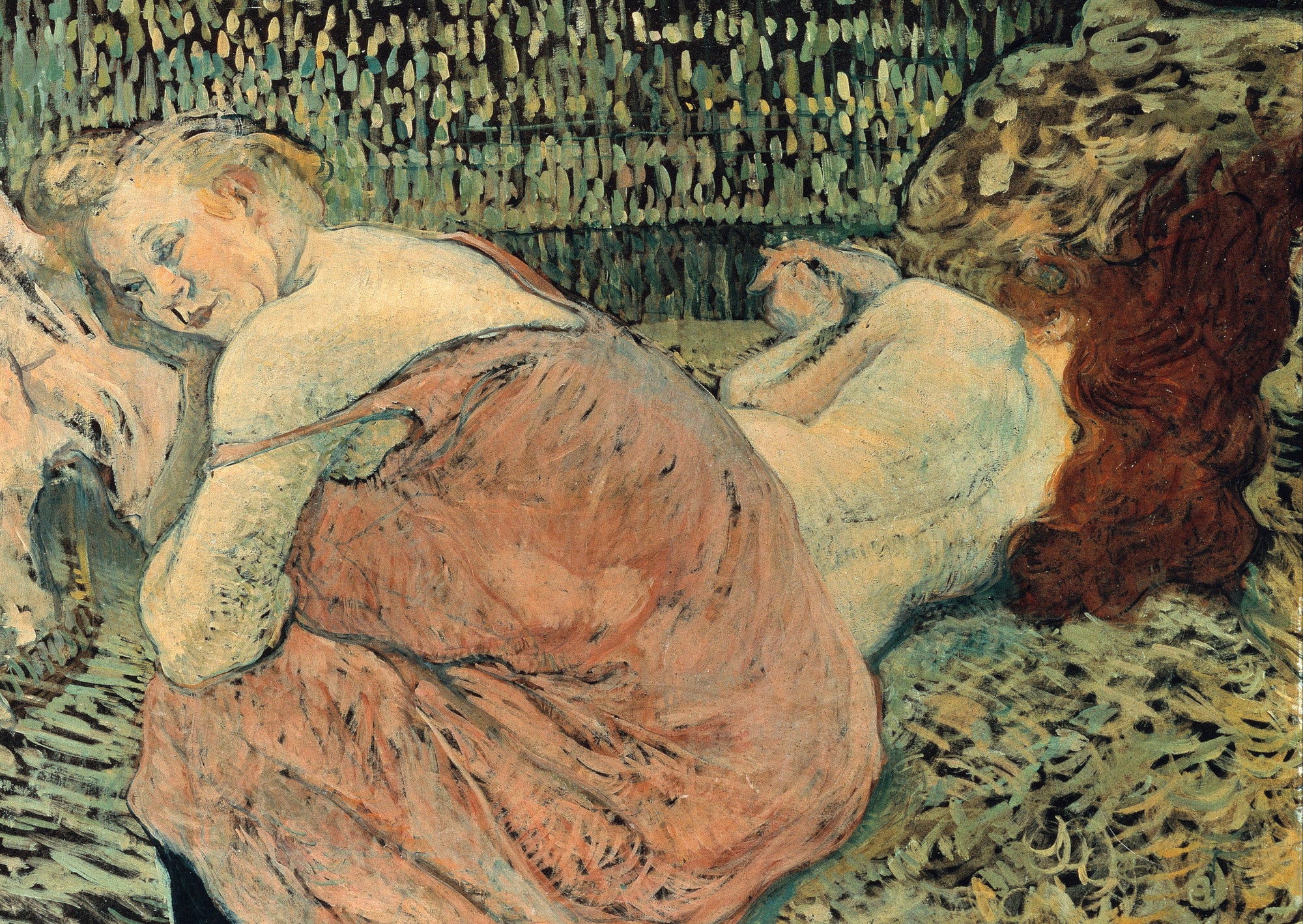 Henri de Toulouse-Lautrec Fine Art Print, Two Friends