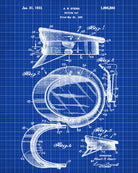 Uniform Cap Patent Print Police Wall Art Poster - OnTrendAndFab