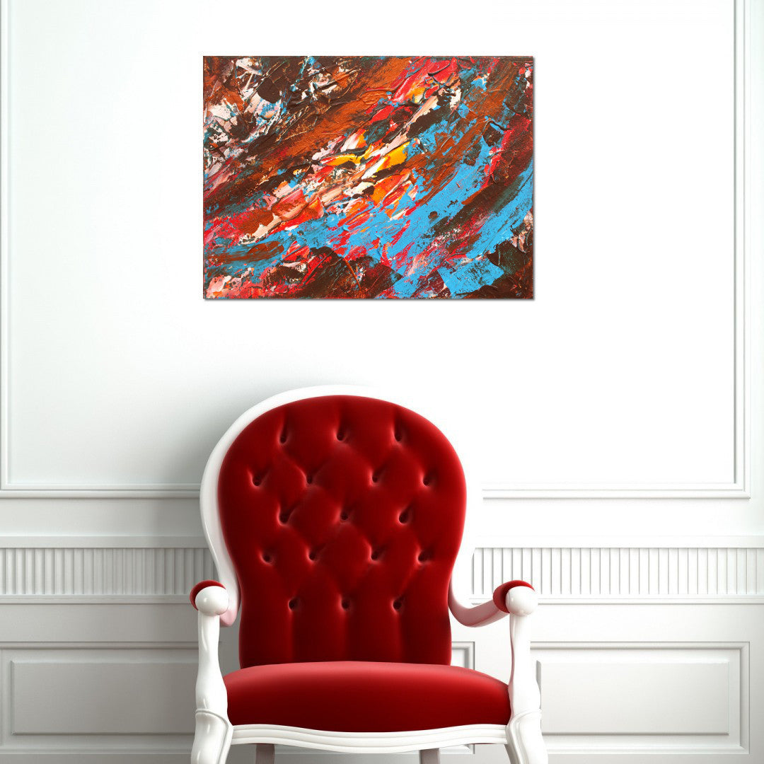 Abstract Art Print Feature Wall Art James Lucas: Upheaval