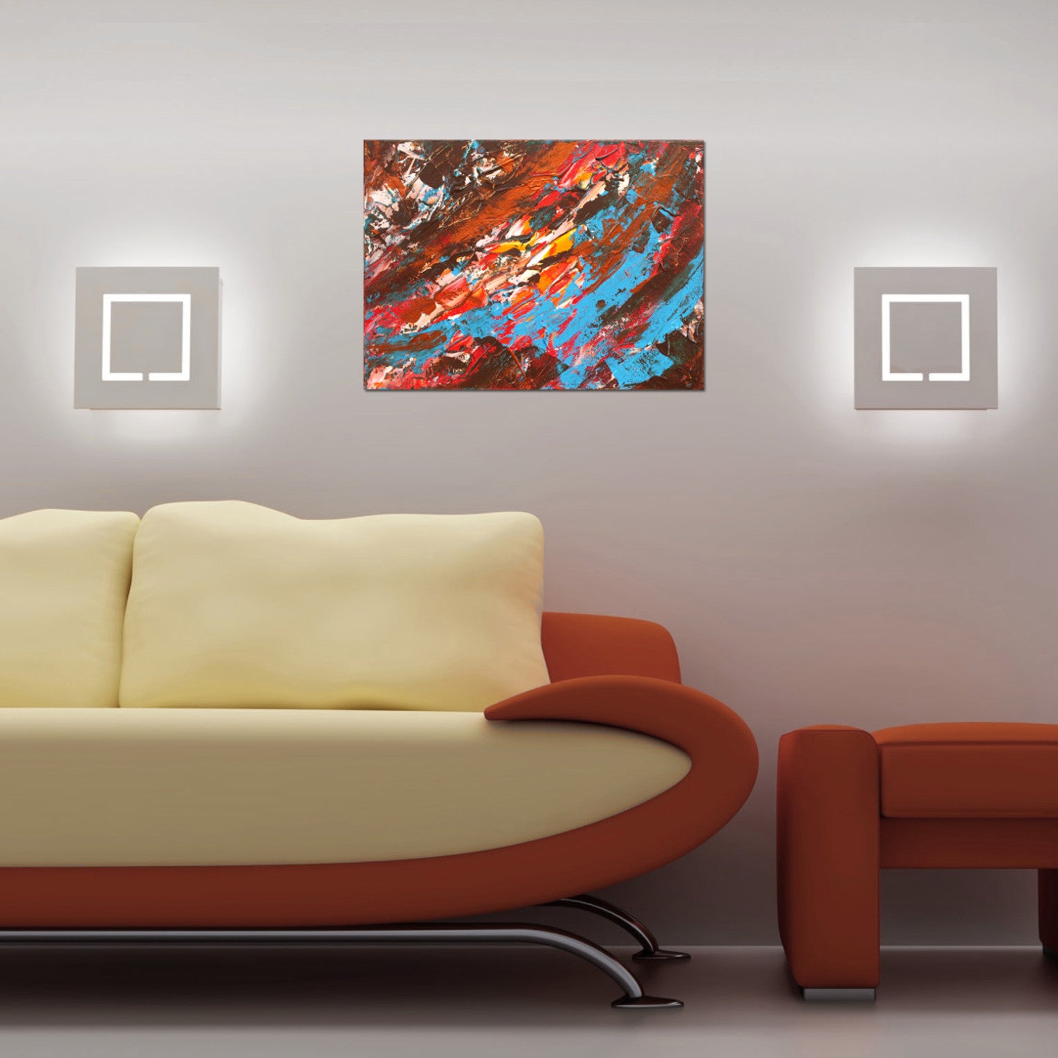Abstract Art Print Feature Wall Art James Lucas: Upheaval