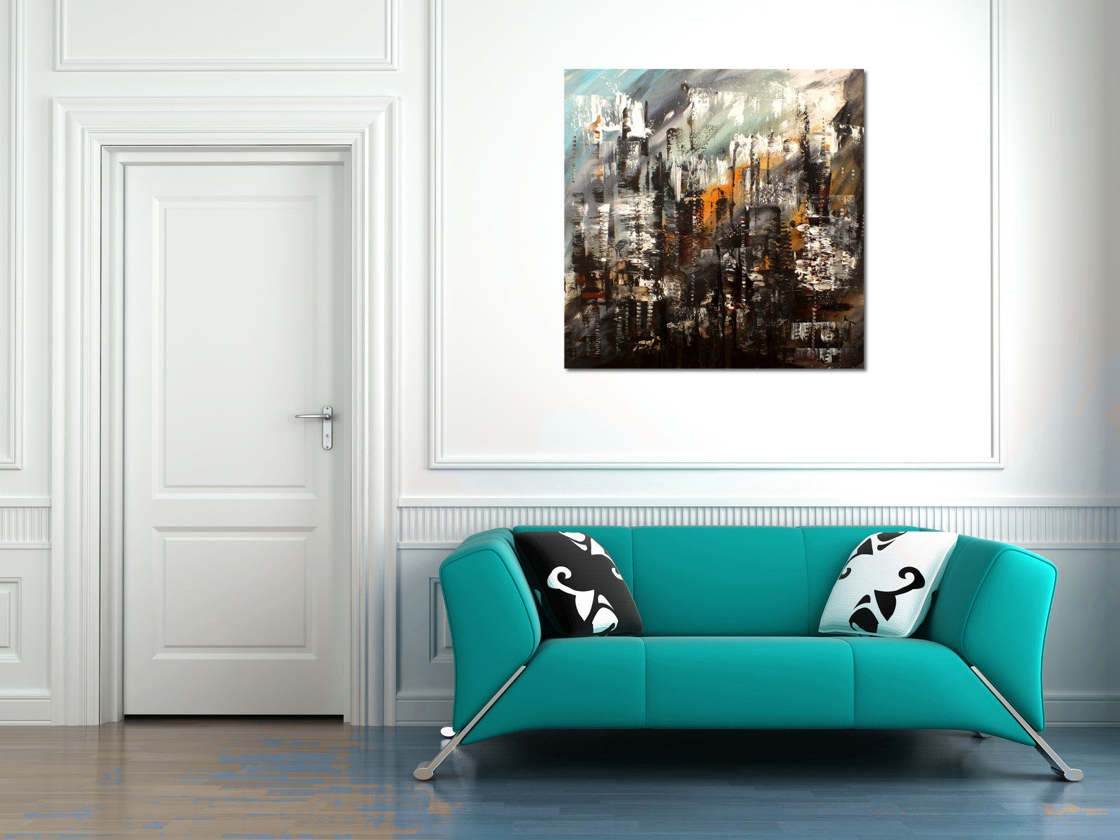 Abstract Art Print Feature Wall Art James Lucas: Urban Change