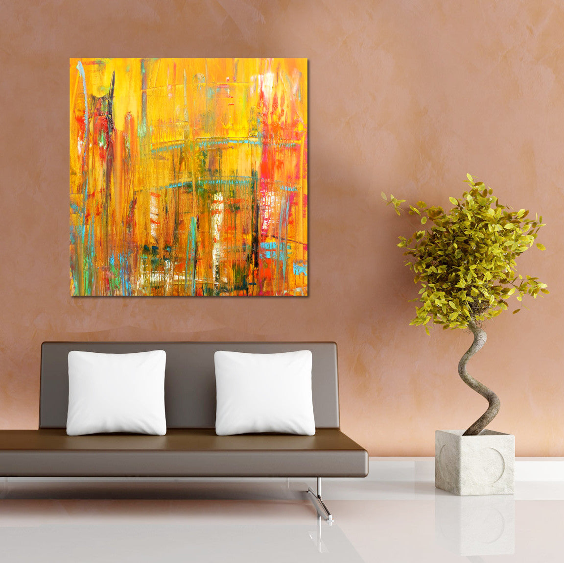 Abstract Art Print Feature Wall Art James Lucas: Urban Decay