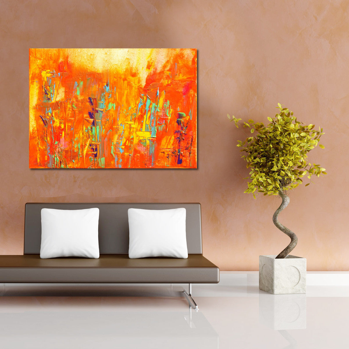 Abstract Art Print Feature Wall Art James Lucas: Urban Melody