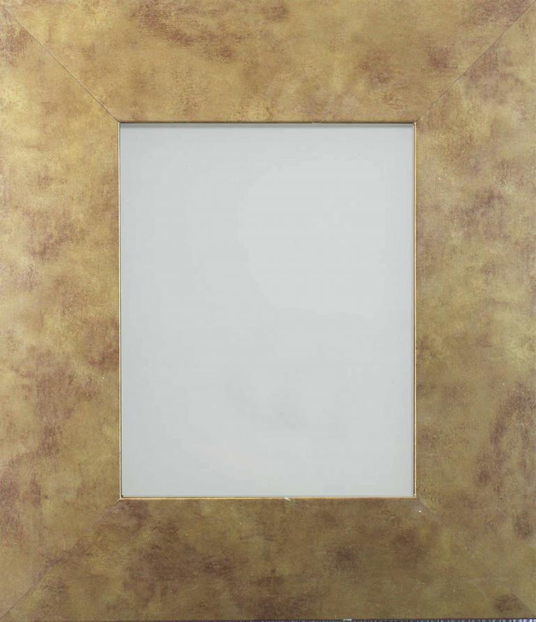 Marbled Gold Painted Wooden Frames - Choice of Sizes - Landscape and Portrait Formats