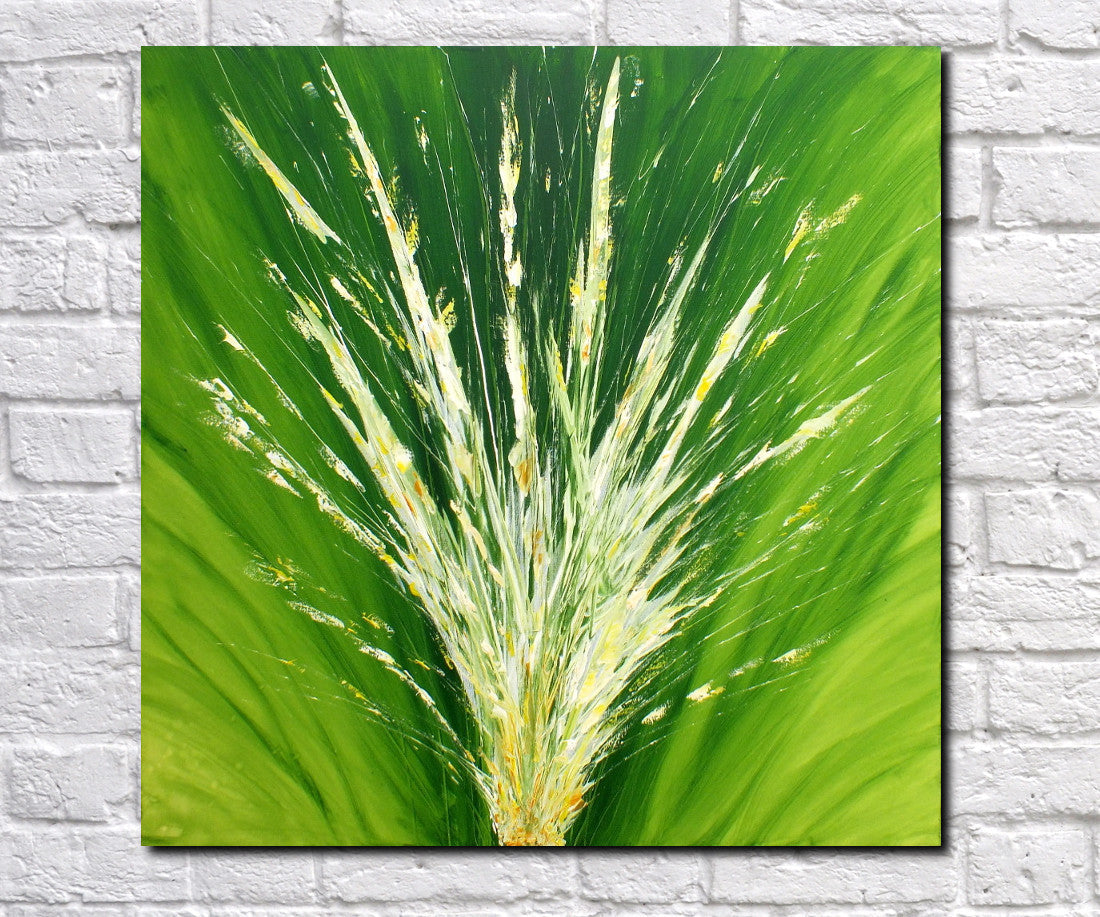 Abstract Art Print Modern Art Feature Art James Lucas: Verdant Invigoration