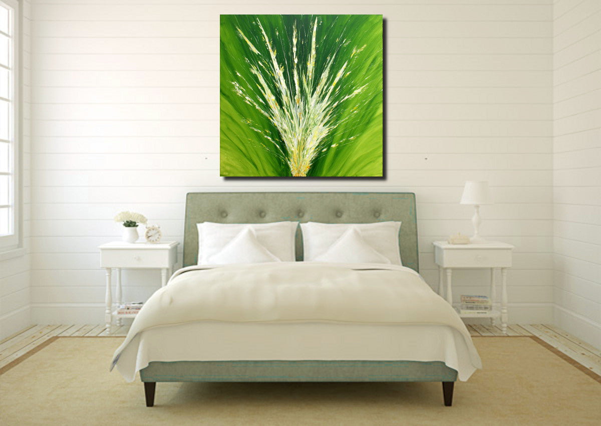 Abstract Art Print Modern Art Feature Art James Lucas: Verdant Invigoration