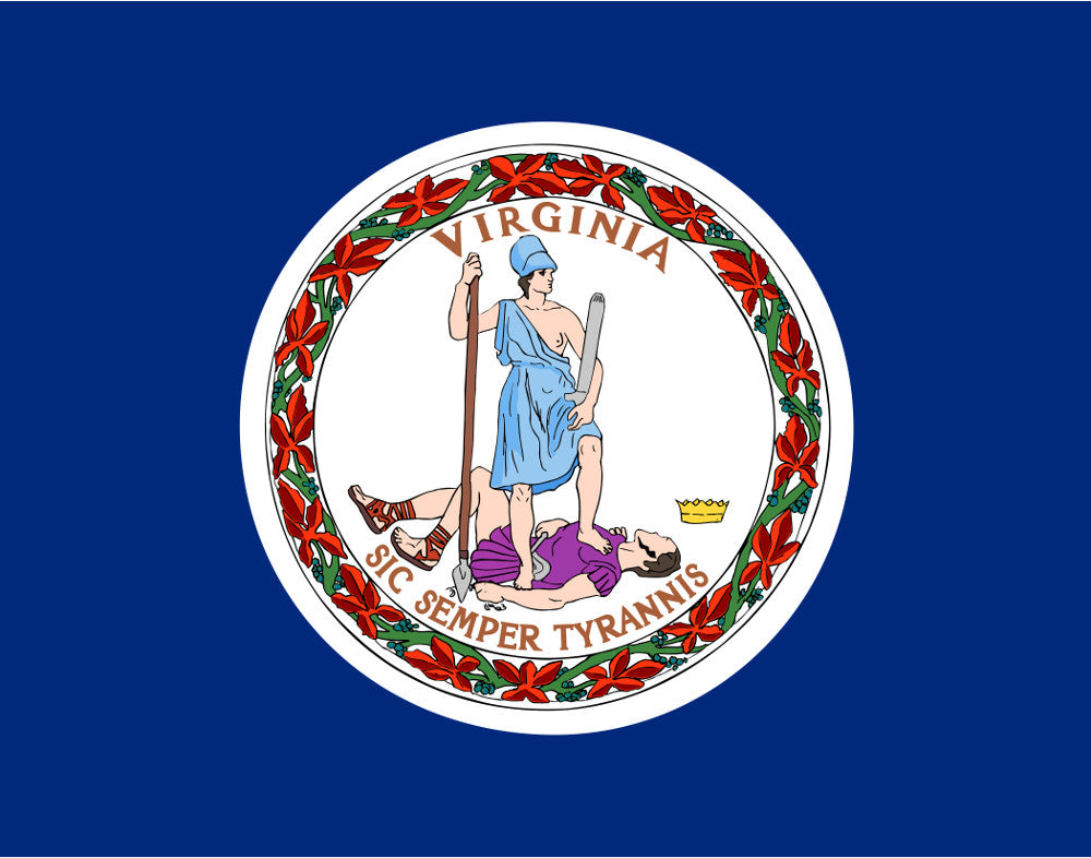 Virginia State Flag Print