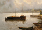 Isaac Levitan Russian Fine Art Print, Volga River