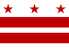 Washington DC Flag Print