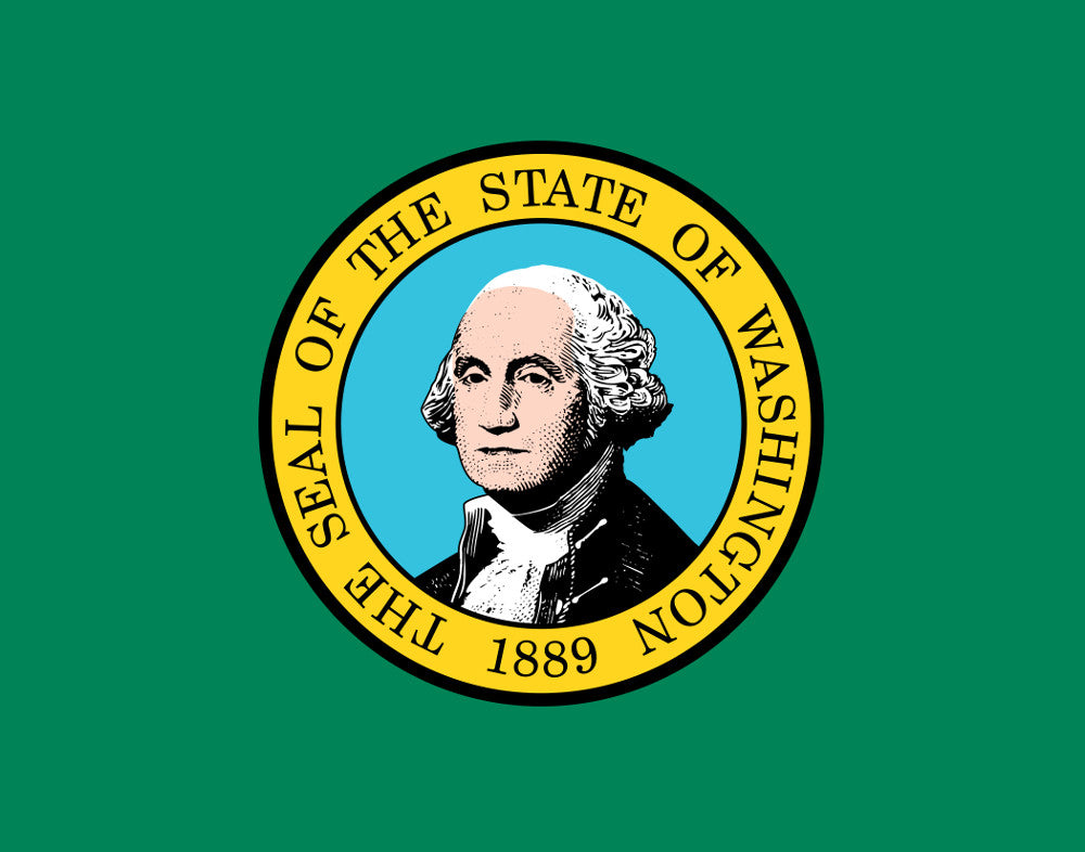 Washington State Flag Print