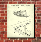 Gym Equipment Patent Print Body Building Poster Weight Training