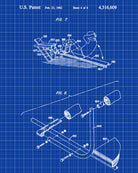 Gym Equipment Patent Print Body Building Poster Weight Training