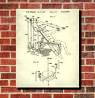Weight Training Patent Print Body Building Poster Gym Equipment