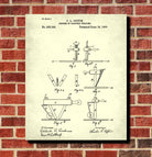 Welding Patent Print Welder Blueprint Workshop Poster
