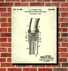 Welding Nozzle Patent Print Welder Blueprint Workshop Poster