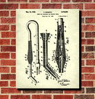 Welding Patent Print Welder Torch Workshop Poster