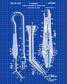 Welding Patent Print Welder Torch Workshop Poster
