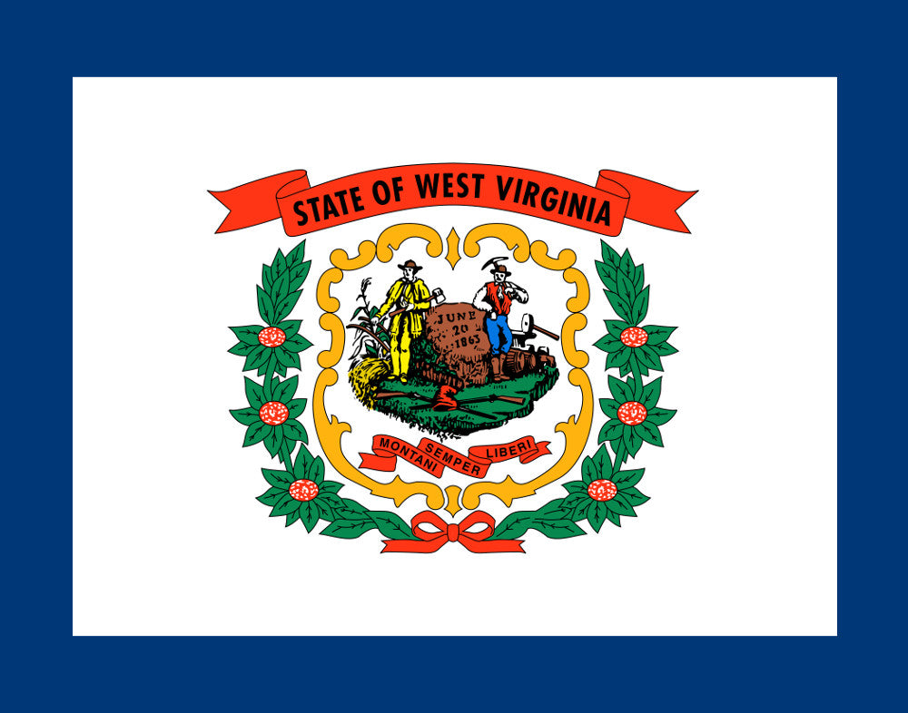 West Virginia State Flag Print