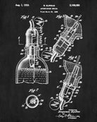 Whiskey Measure Patent Print Bar Wall Art Pub Decor Poster