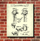 Whiskey Measure Patent Print Bar Wall Art Pub Decor Poster