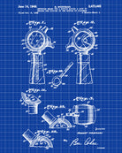 Whiskey Measure Patent Print Bar Wall Art Pub Decor Poster