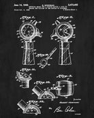 Whiskey Measure Patent Print Bar Wall Art Pub Decor Poster