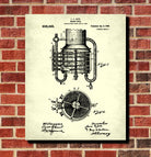 Whisky Still Patent Moonshine Print Whiskey Poster