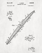 Windscreen Wipers Patent Print Garage Blueprint Workshop Poster