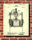Wine Press Patent Print Cafe Poster Bar Art - OnTrendAndFab