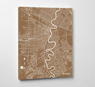 Winnipeg Street Map Print Feature Wall Art Poster