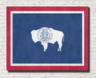 Wyoming State Flag Print