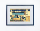 36 Views of Mount Fuji, Yoshida at Tokaido, Katsushika Hokusai, Japanese Print