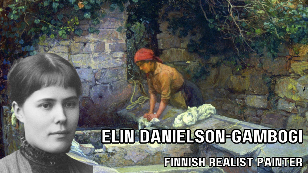 Elin Danielson-Gambogi - Finnish Realist Painter