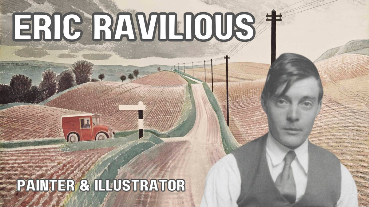 Eric Ravilious Art Kent Eric Ravilious: A Journey through Art and History – GalleryThane
