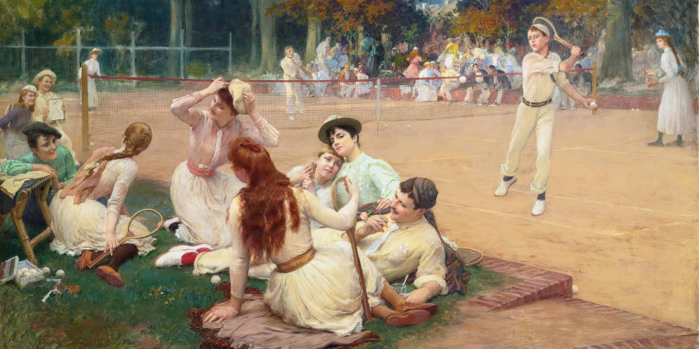 Exploring the Beauty of Tennis Through Art