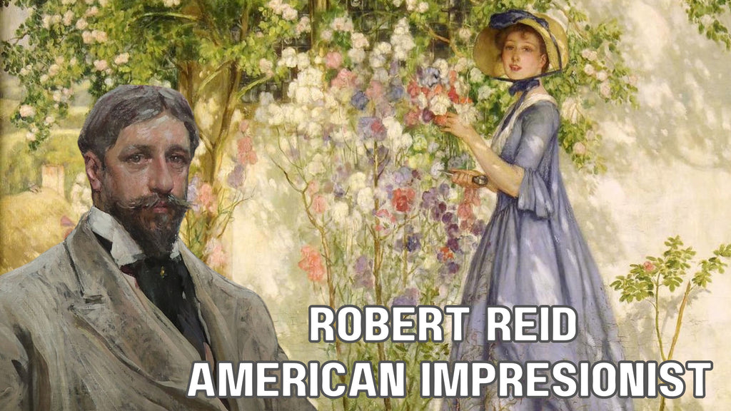 Robert Lewis Reid: Illuminating the Canvas with American Impressionism