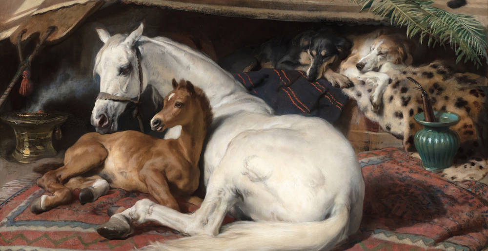 The Arab Tent, Sir Edwin Landseer