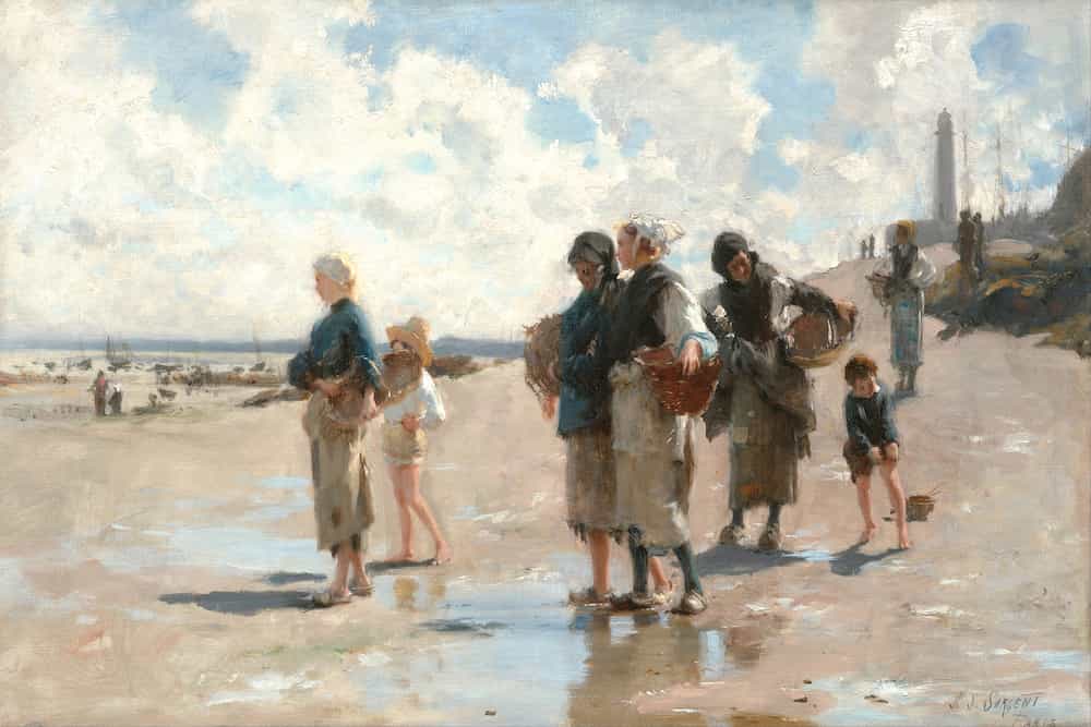 Beach Scenes, Sunshine and Sea Paintings