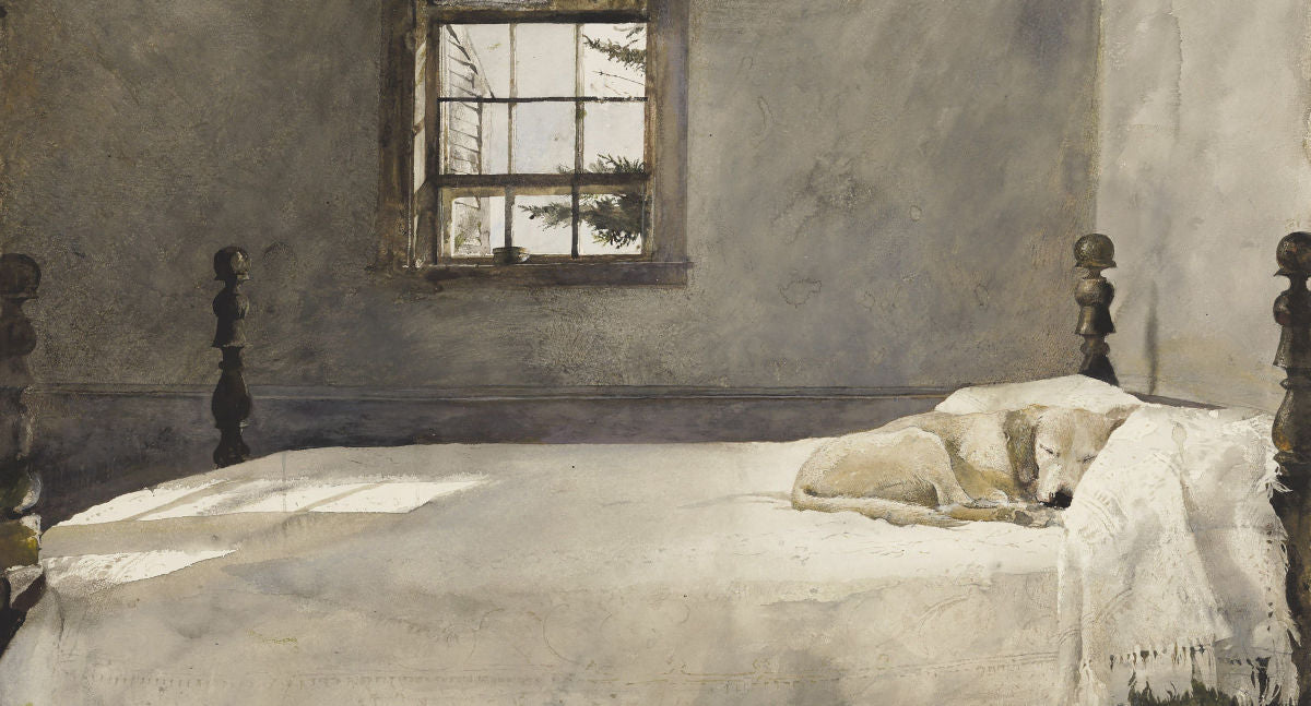 "Master Bedroom" by Andrew Wyeth - Exploring Tranquility